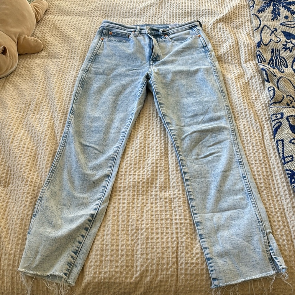 Vintage slim high rise gap jeans